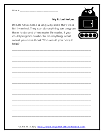 3rd Grade Writing Prompt Worksheets