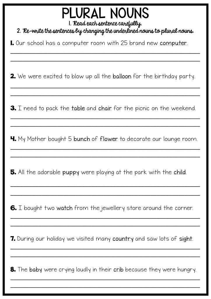3rd Grade Writing Worksheets - Best Coloring Pages For Kids