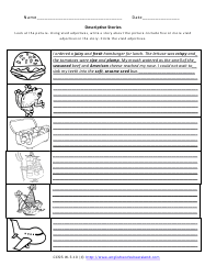 3rd Grade Writing Worksheets