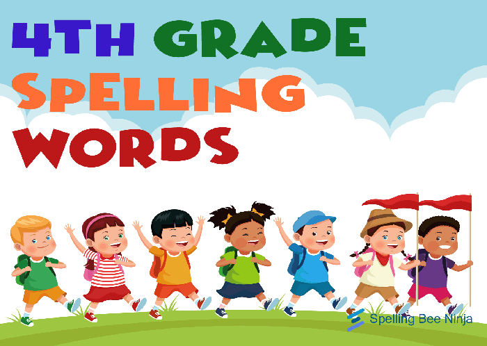 4 grade spelling words