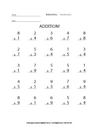 Free Printable Worksheets &  Coloring Pages for Kids