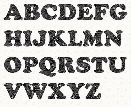 4 inch printable alphabet letters