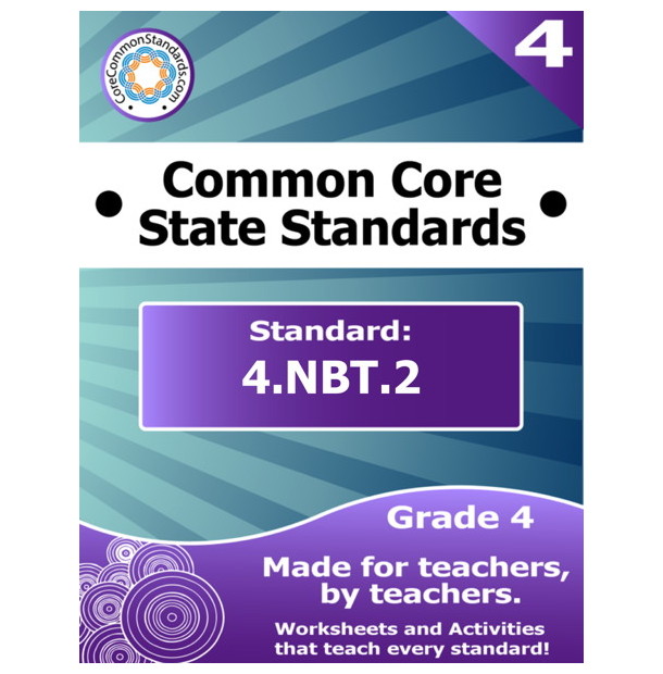 4.NBT.2 Fourth Grade Common Core Bundle