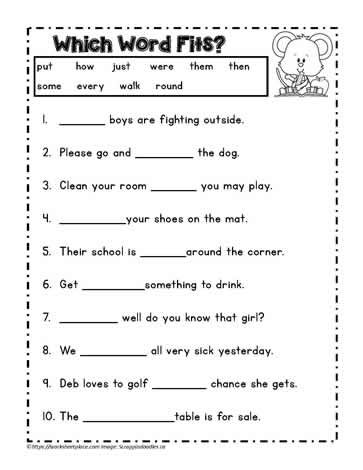 Reading Worksheet - 4 Worksheets