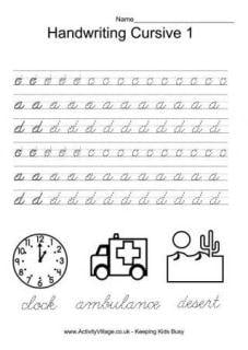 Handwriting
