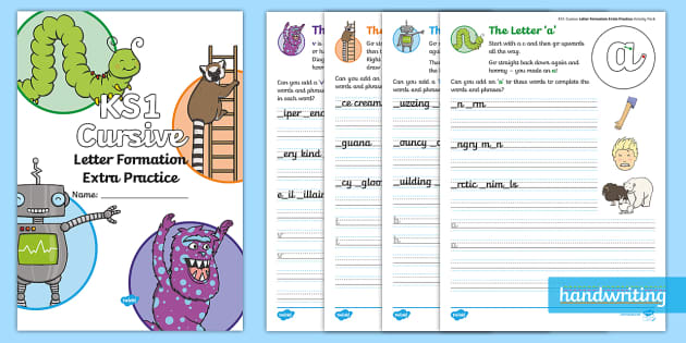 4 year olds writing worksheet