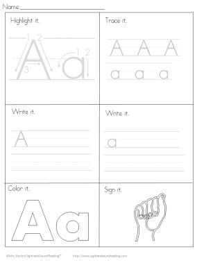4 year olds writing worksheet