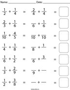 4th and 5th grade math worksheet