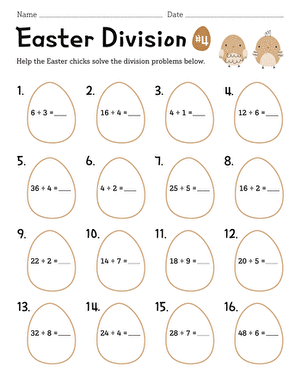 4th grade division worksheet with answers