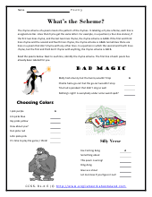 4th grade language arts worksheet printable