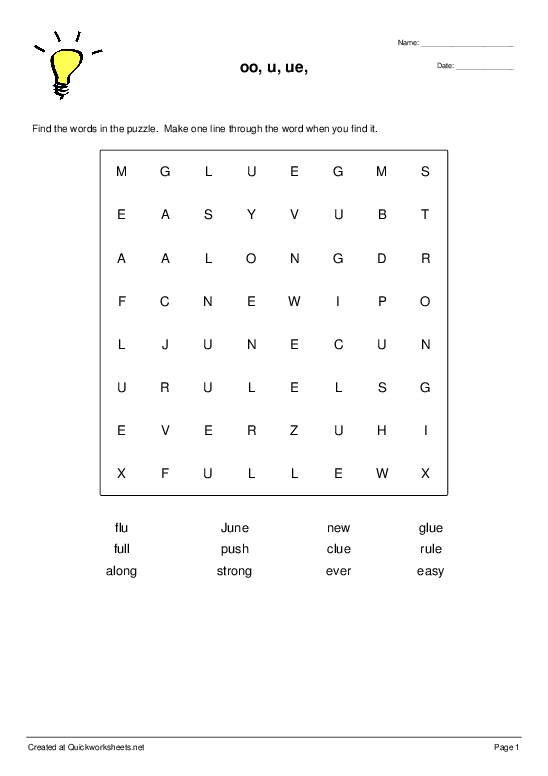4th grade long vowel worksheet