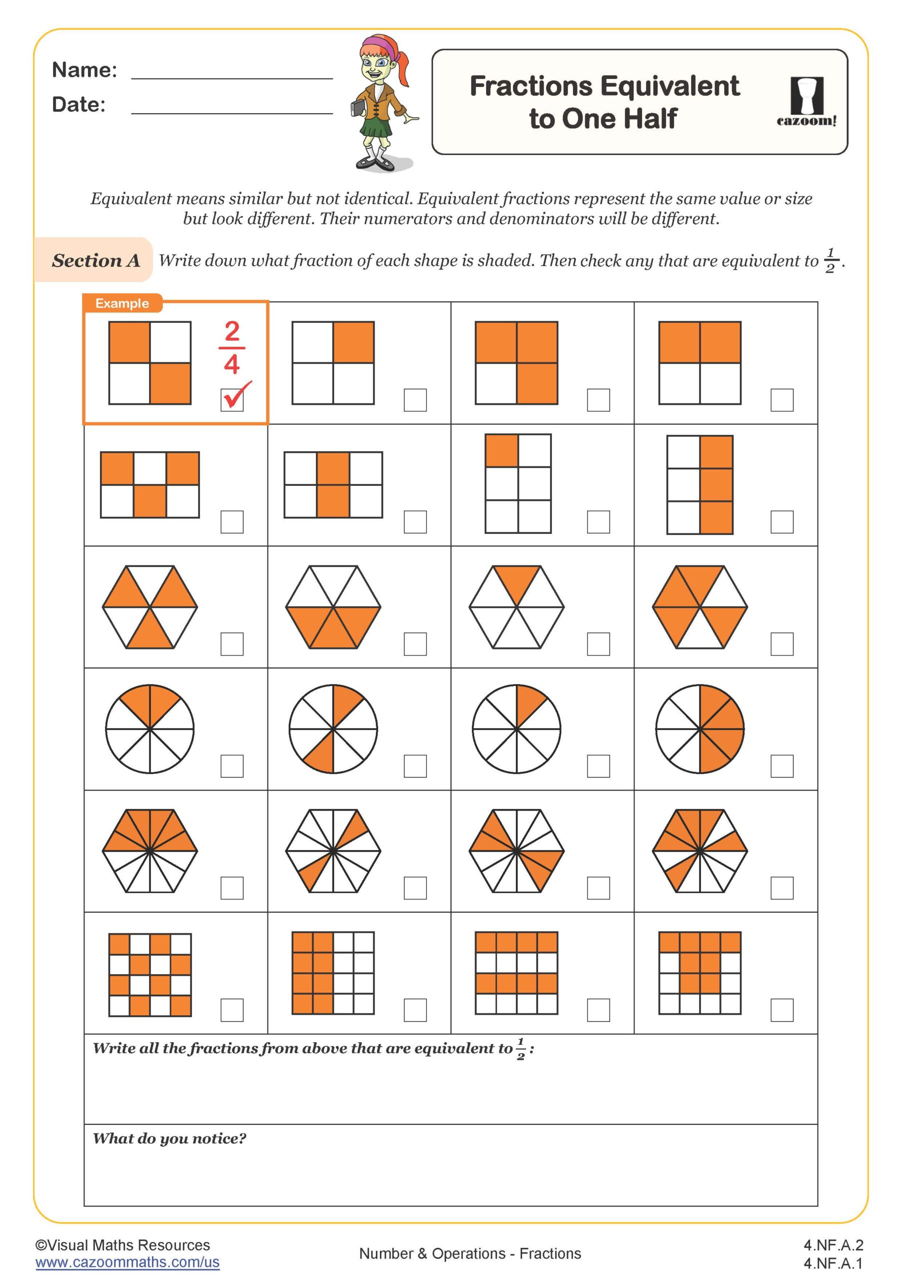 4th Grade Math Worksheets PDF | Printable Math Worksheets