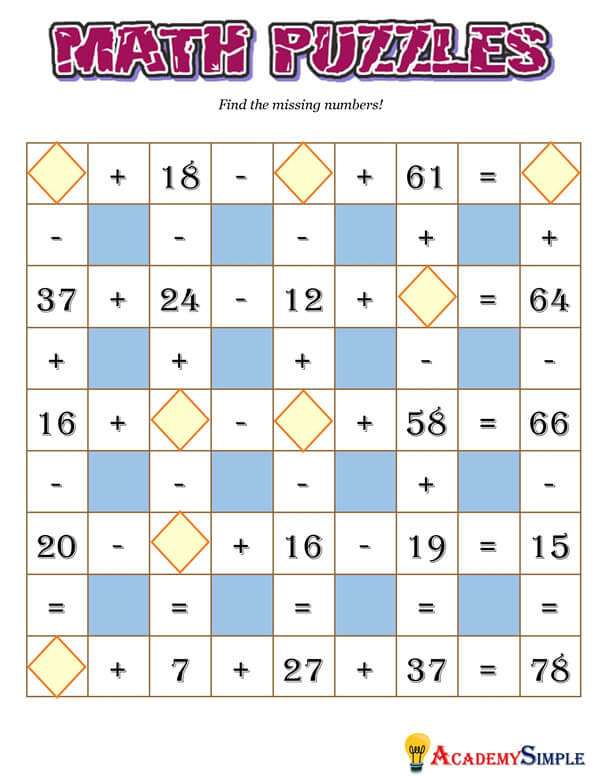 komfortabel Echo Fegen maths puzzles for class 4 Nationalismus ...