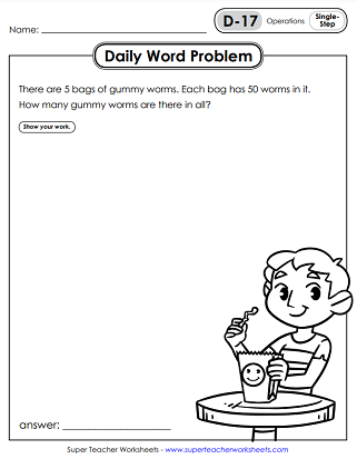 Daily Word Problems (Level D)