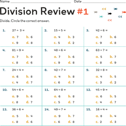 4th Grade Math Worksheets &  Free Printables 