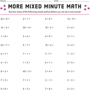 4th grade math worksheet subtraction