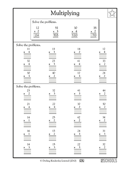 Multiplication drills | 3rd grade, 4th grade Math Worksheet ...