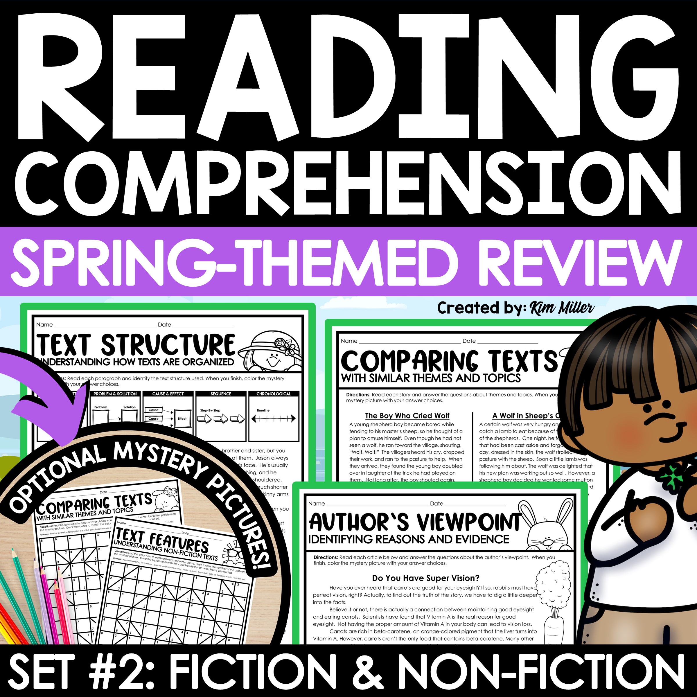 4th grade reading skills activities