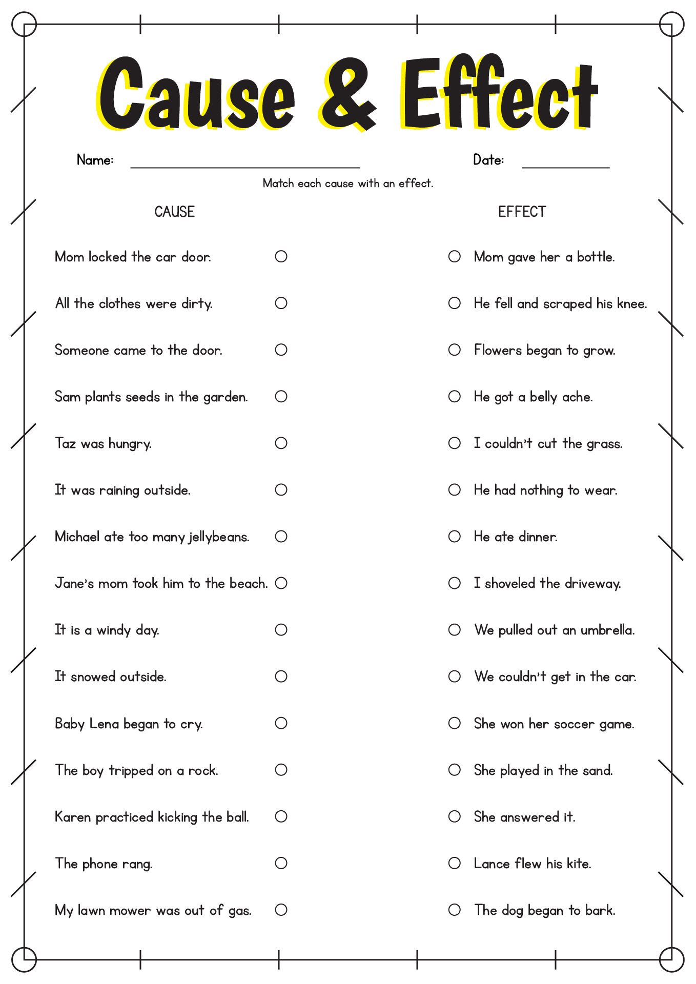 4th grade reading worksheet free