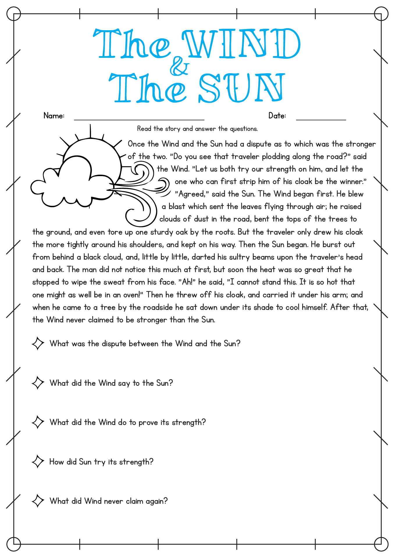 15 Fourth Grade Reading Comp Worksheets - Free PDF at worksheeto.com