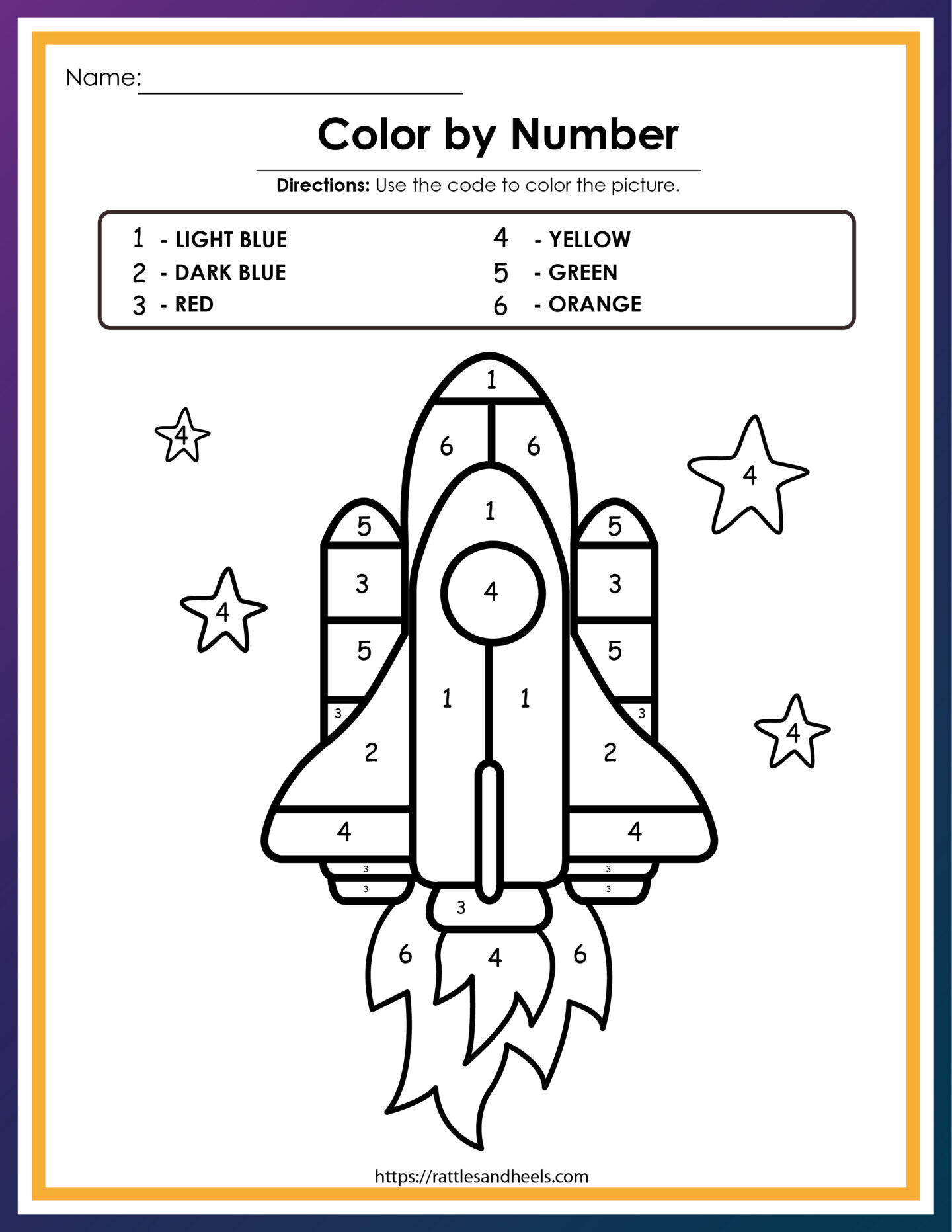4th grade solar system worksheet