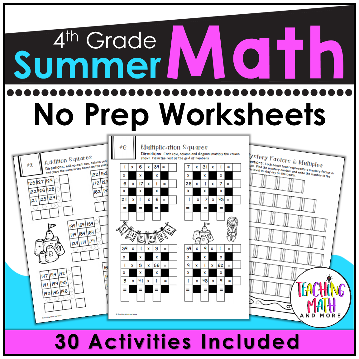 Summer Worksheets | edHelper.com