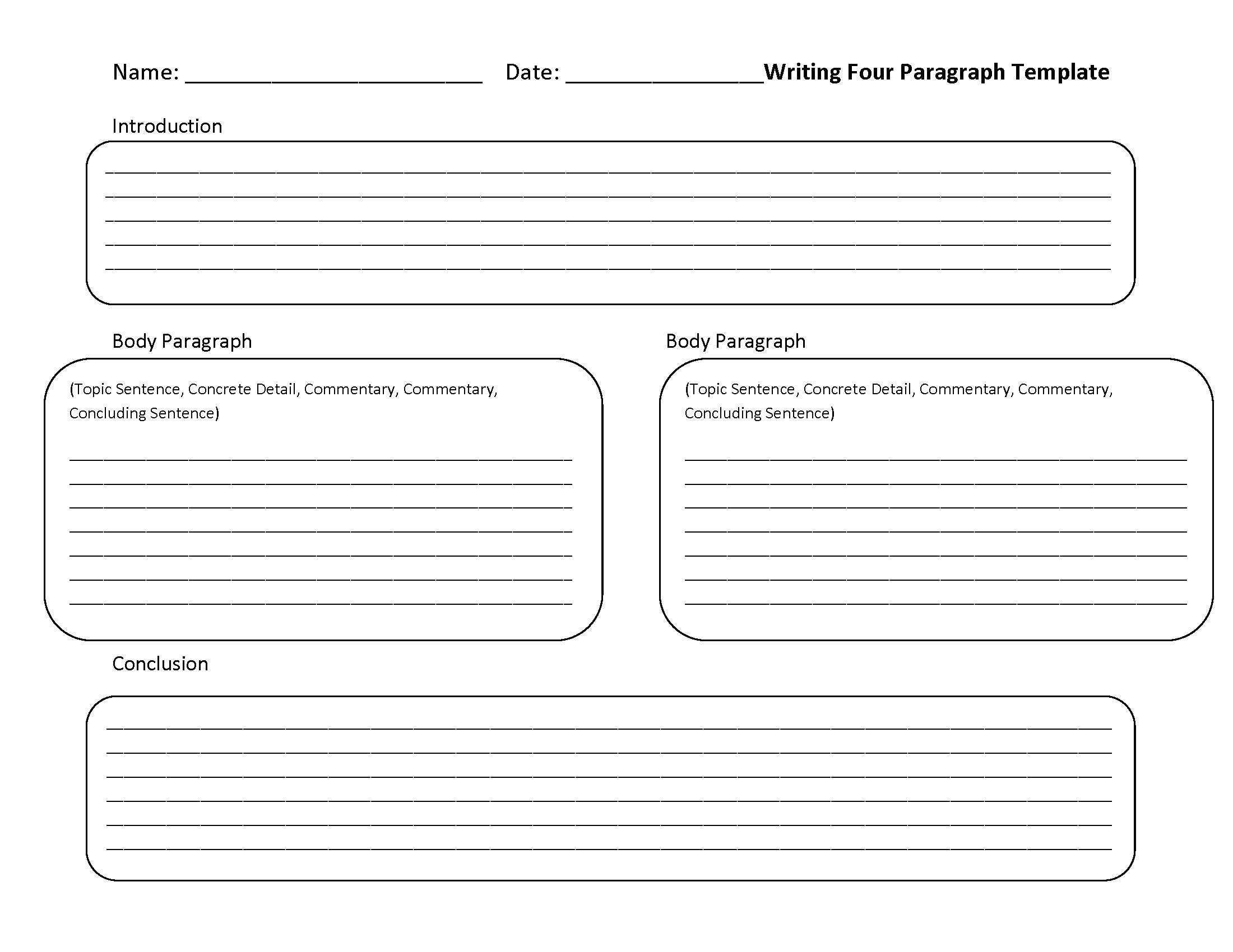 4th grade writing worksheet pdf