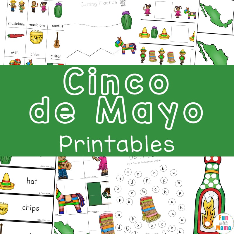 Cinco de Mayo Printable Pack - Fun with Mama