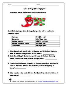 5 de mayo worksheet