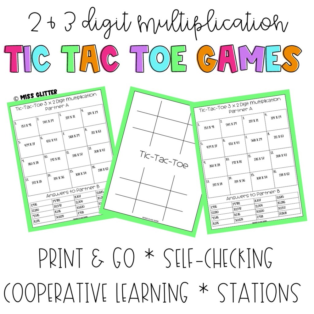 5 Exciting Multiplication for 5th Grade Resources - Miss Glitter ...