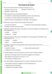 5 grade social studies worksheet