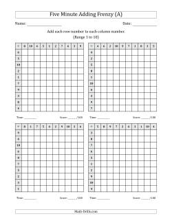 Search | 5 Minute Frenzy | Page 1 | Weekly Sort