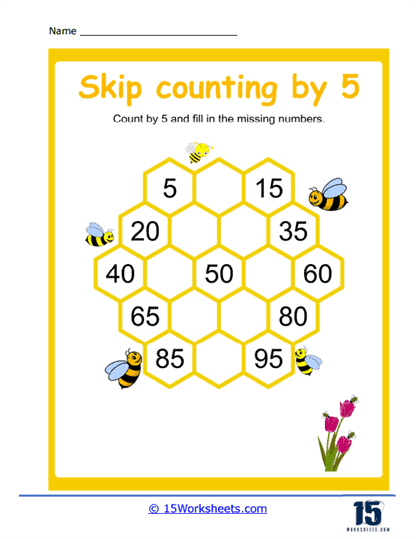Skip Counting By 5 Worksheets - 15 Worksheets Library