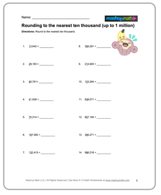 Free 5th Grade Math Worksheets—Printable w/ Answers — Mashup Math