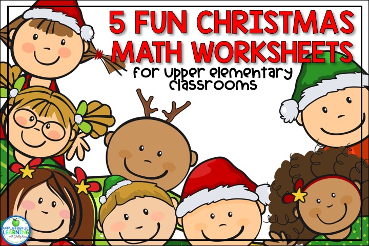 5th grade christmas worksheet free