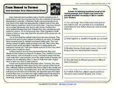 5th grade common core reading worksheet