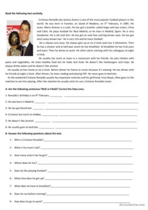 5th grade english worksheet pdf