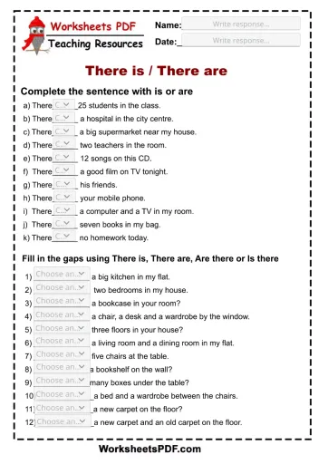 5th grade english worksheet pdf
