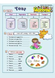 Vocabulary Revision - 4th/5th grade( 3 pages) - ESL worksheet by ...