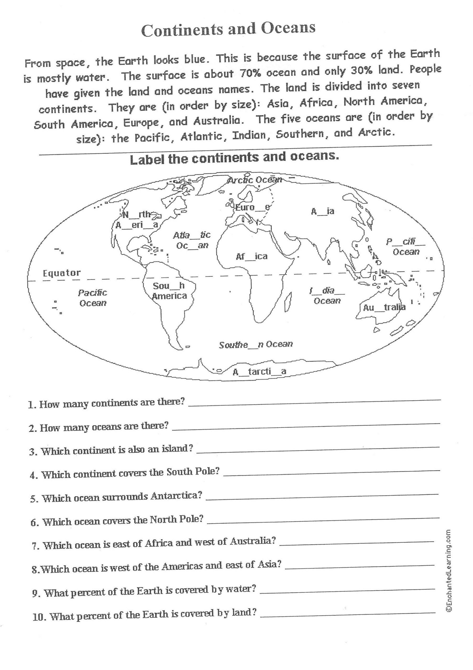 5 themes Of Geography Worksheet | Geography worksheets, Social ...