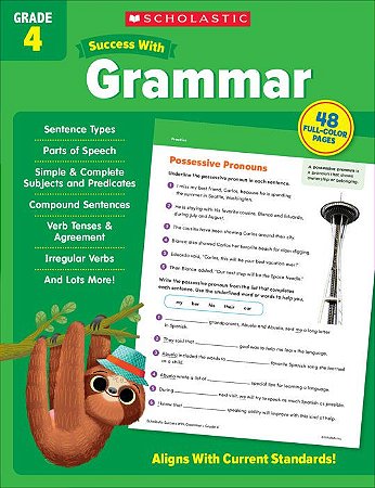 Success with Grammar Grade 4 Workbook - Books &  Toys