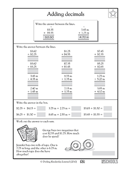 5th grade math Worksheets, word lists and activities. | GreatSchools
