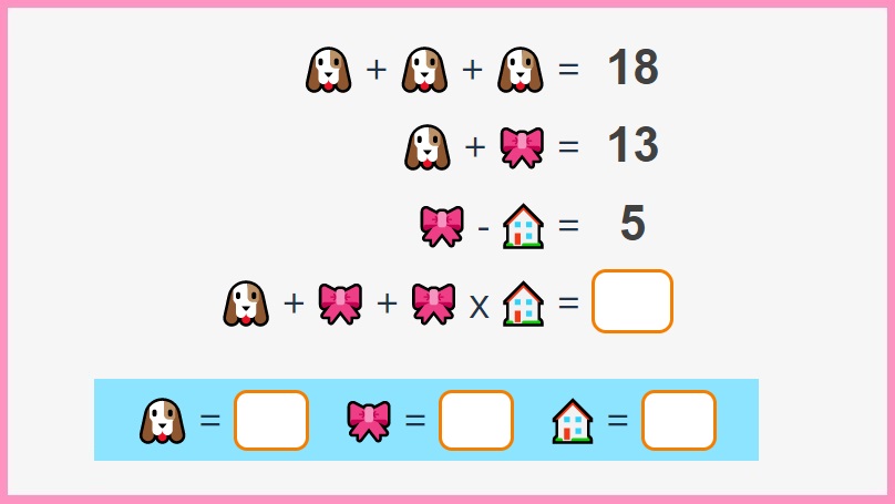5th grade math puzzle worksheet