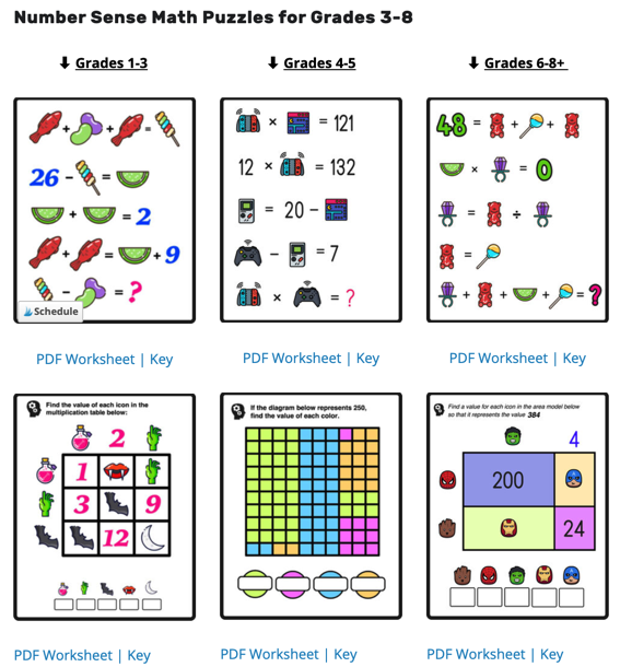 Free Printable 5th Grade Math Worksheets (with Answers!) — Mashup Math