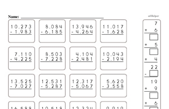 Fifth Grade PDF Math Worksheets - Free Printable Math PDFs ...