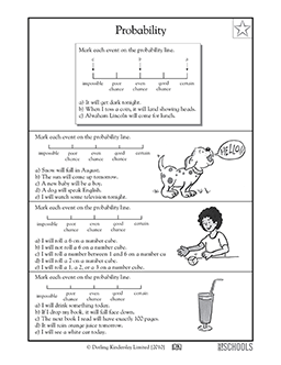 Probability (5th grade) | 5th grade Math Worksheet | GreatSchools