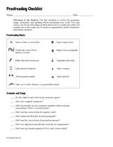 5th Grade Editing Worksheets