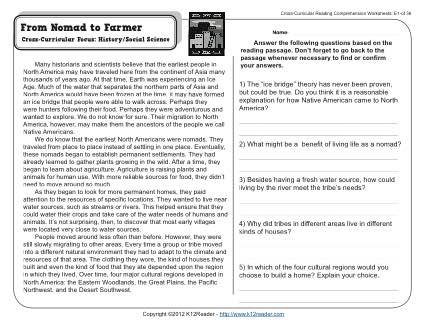 5th grade reading comprehension