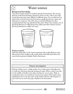 5th grade science Worksheets, word lists and activities ...