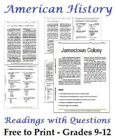 Fifth Grade Social Studies Worksheets Free